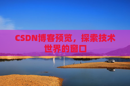 CSDN博客预览，探索技术世界的窗口